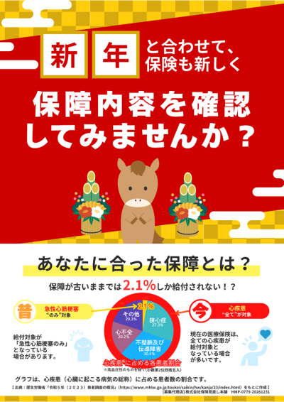 保障内容を確認してみませんか？